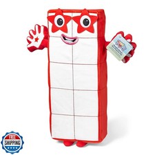 hand2mind Numberblock Ten Playful Pal, Plush Figure Toys, Numbers
