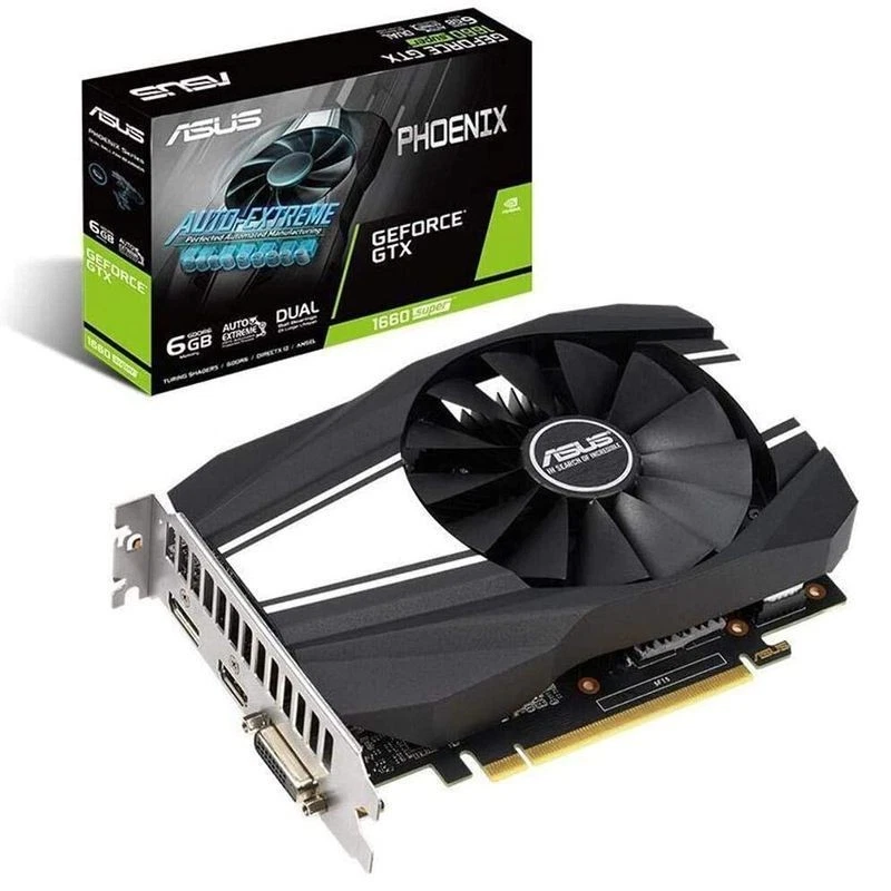 ASUS NVIDIA GeForce GTX 1660 NVIDIA Computer Graphics Cards for