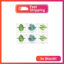SIMPLY Gum Mint Variety Pack (Peppermint, Spearmint, Wintergreen), Plastic-Free 