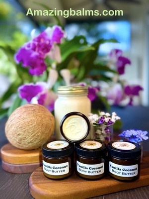 Whipped Grass-fed Tallow & Manuka Honey All Natural Ingredients Vanilla Coconut