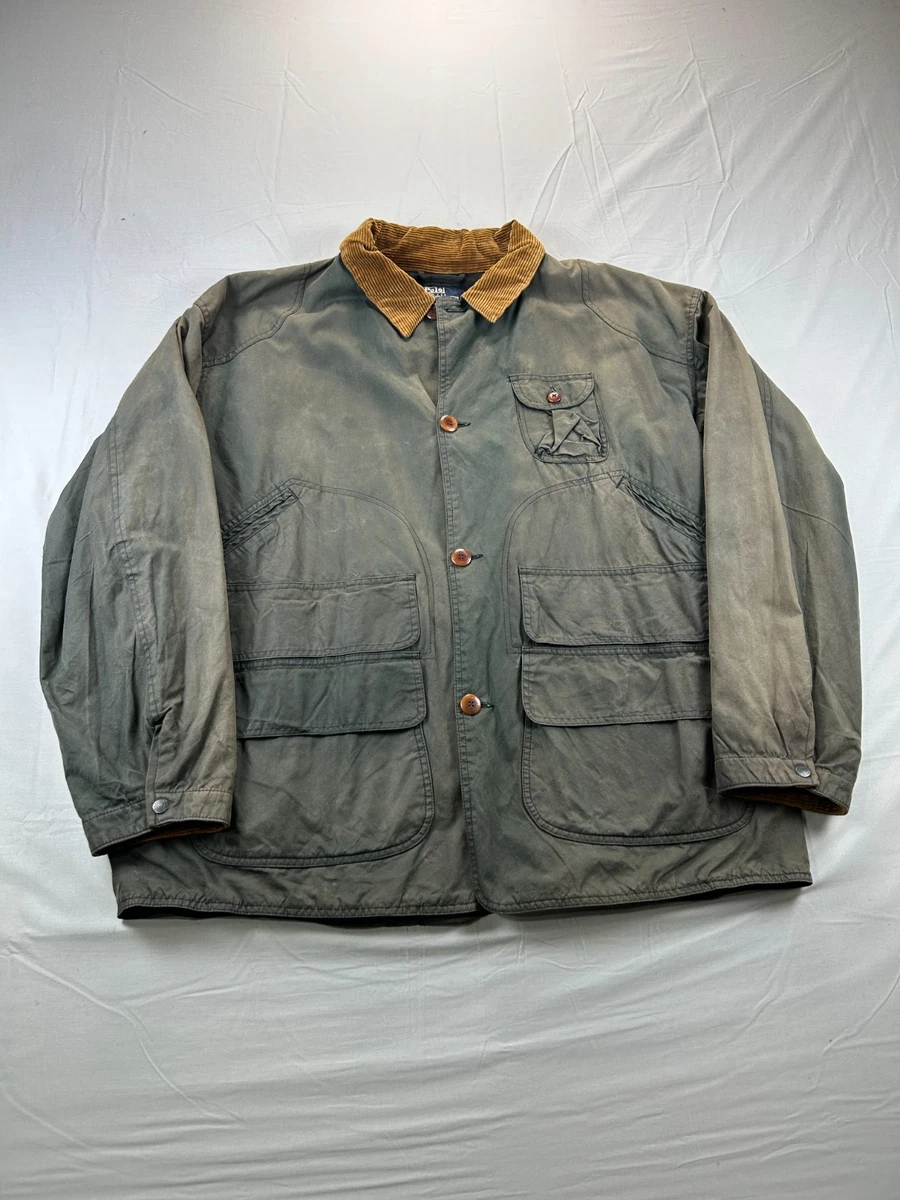 ジャケット・アウター POLO RALPH LAUREN HUNTING JACKET XXL Vintage Polo Ralph Lauren Hunting Multipocket Jacket - Etsy