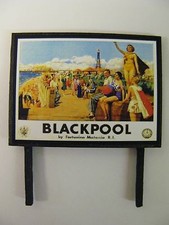 Blackpool LMS - Model Railway Billboard - N, OO & O Gauge