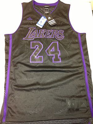 purple and black lakers jersey