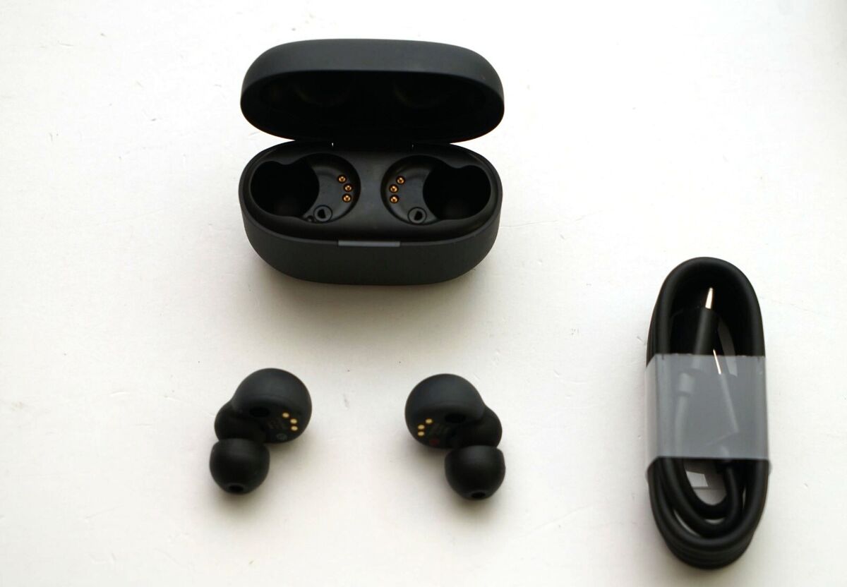 Sony LinkBuds S True Wireless Noise Canceling Earbuds Black