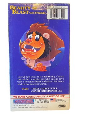 1994 Beauty And The Beast And Friends Goodtimes VHS | eBay