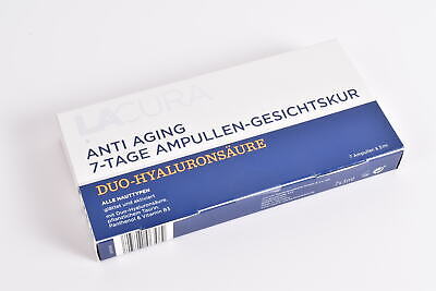 Lacura Anti Aging 7 Days Ampoule Facial Treatment Hyaluronic Acid From Germany Ebay