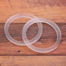 1.5" 2Pcs Car Speaker Acrylic Transparent Speaker Ring Mounting Spacer Ring