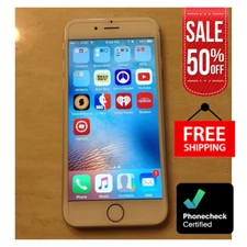 Apple iPhone 6 128GB 64GB Gray - Unlocked AT&T T-Mobile 4G - Silver Space Gray