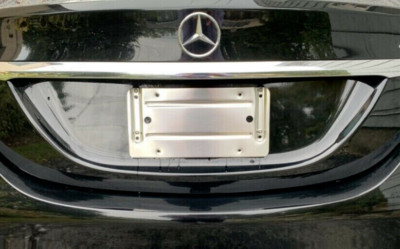 Rear License Plate Tag Holder Mounting Bracket for MERCEDES-BENZ S-Class +Screws