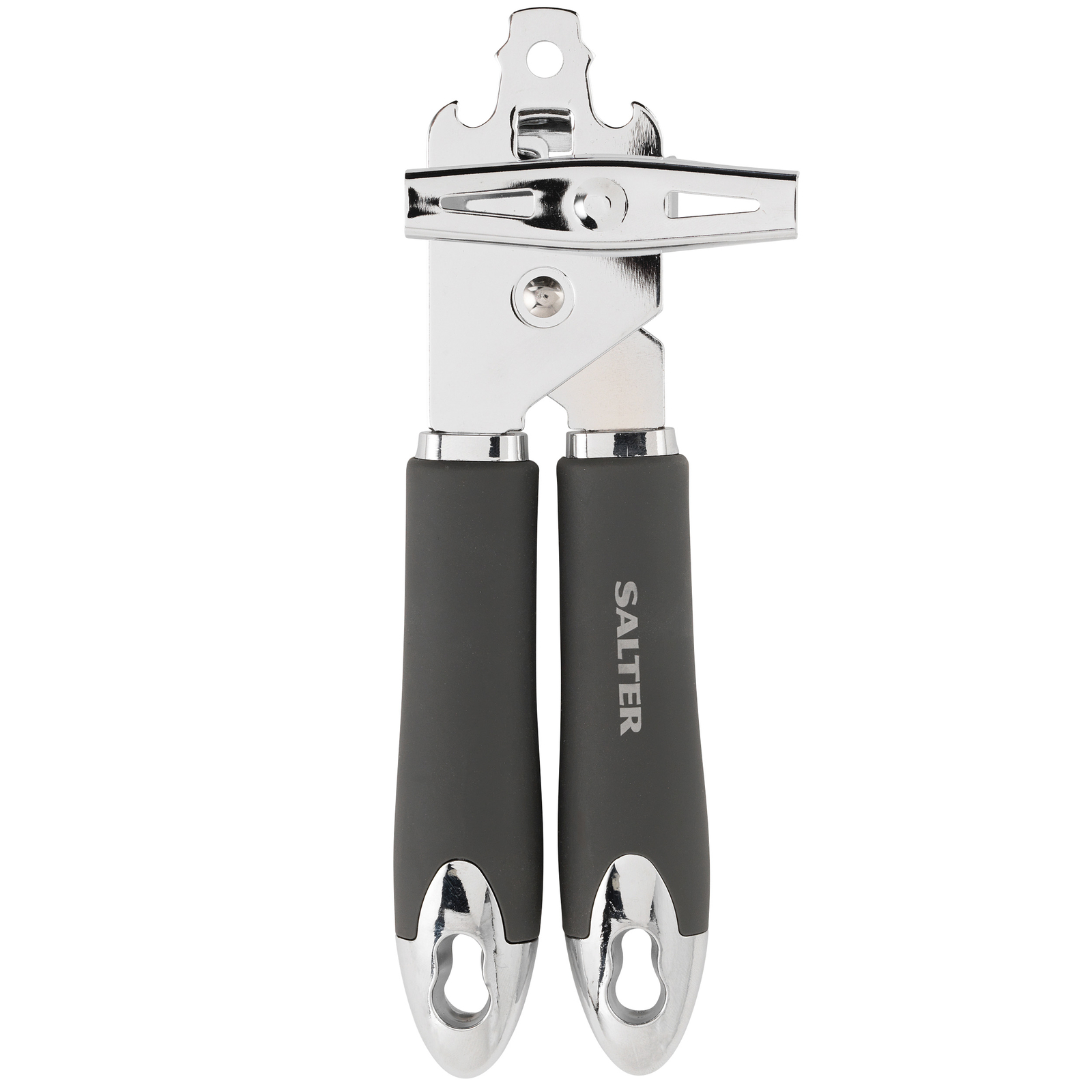 Salter Can Tin Opener Manual Kitchen Utensil Stainless Steel Easy Clean