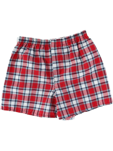 Fruit of the Loom Men'S Woven Tartan Boxers, 5-Pack - Picture 2 of 9