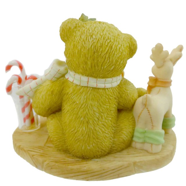 Cherished Teddies Jadynn Resin Teddy Bear Christmas Horse 4002845 for sale online | eBay