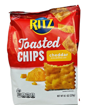 Nabisco Ritz Toasted Cheddar Oven Baked Chips 8.1 oz