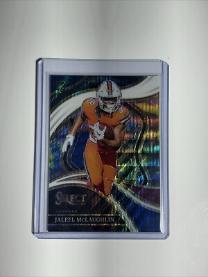 2023 Panini Select Jaleel McLaughlin #265 21/149 Club Level Tri-Color Rookie NFL