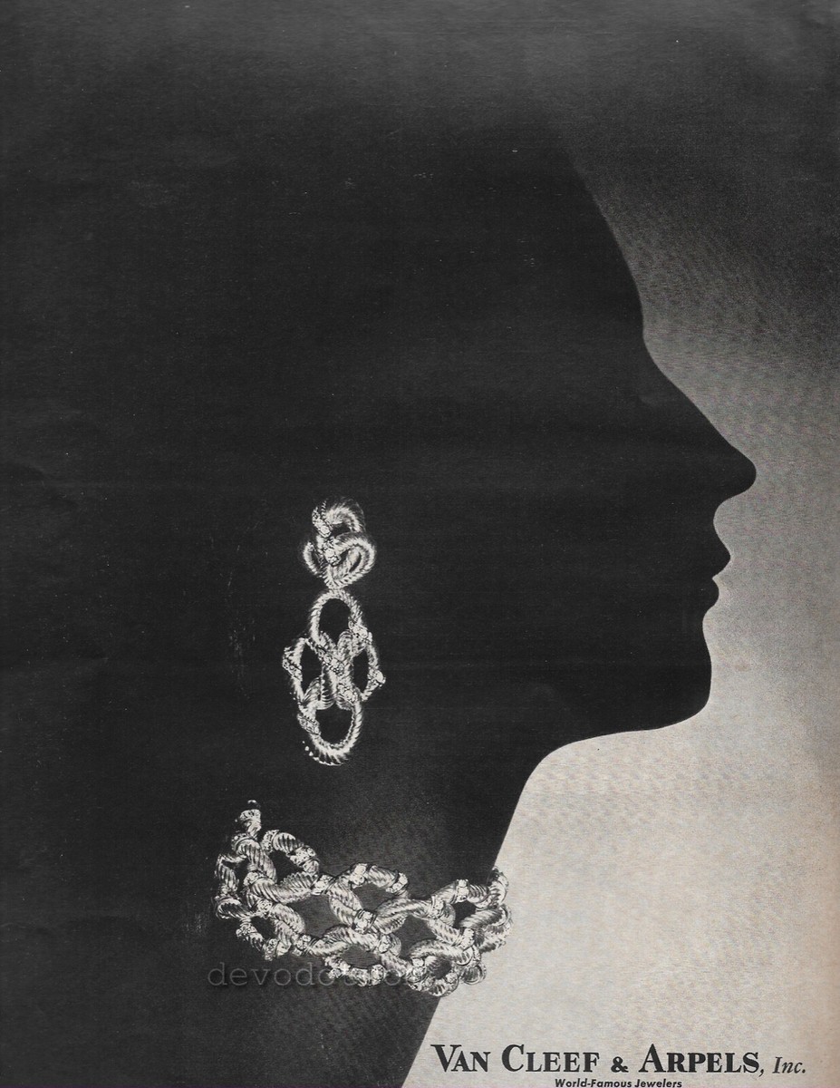 70's Van Cleef & Arpels Ad 1970 | eBay