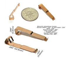 2pc BTO Newly Made Aurora AFX G+ G-Plus Rokar Slot Car Pick Up Shoes #8887 1pair