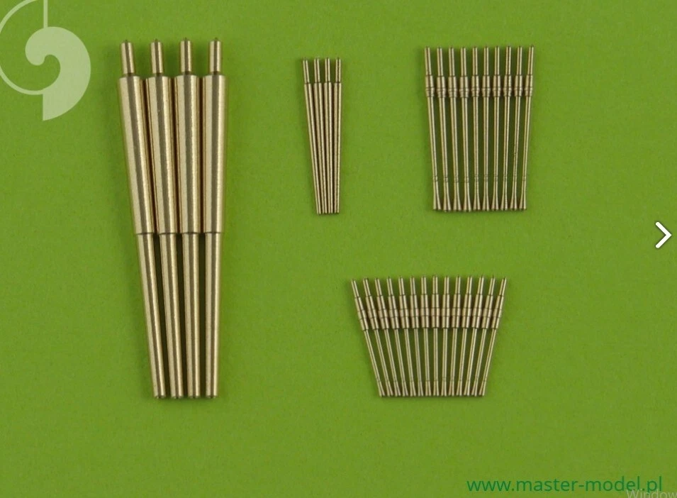 Master 350SM060 German Cacciatorpediniere Z-25 (1944) - 150mm (4pcs),37mm C/30 ( - Immagine 2 di 2