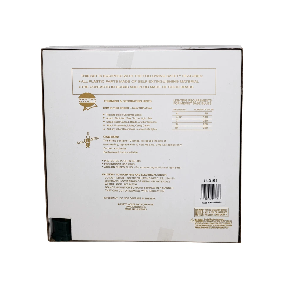 Copa de árbol de Navidad Kurt S. Adler Capiz Gold Star 12 puntos, 9" Foto 4 de 4