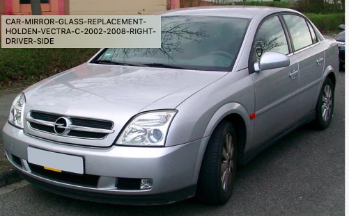 LEFT Passenger sideCONVEX mirror glass with PLATE for HOLDEN VECTRA C 2003-2008 - image 3 of 3