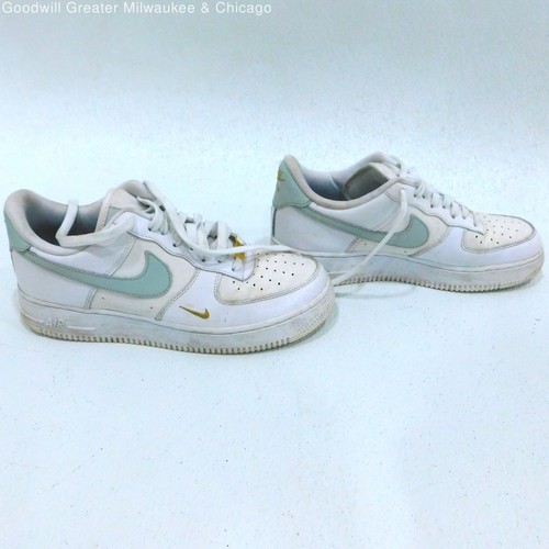 Nike Air Force 1 Low White Grey Gold Women's Shoes Size 9.5 - Picture 5 of 6
