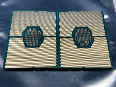 LOT OF 2 CPU Intel  Xeon  Silver 4210 Processor (SRFBL)