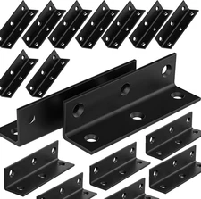 25Pcs Stainless Steel Angle Brackets, 3.15” X 0.78” Heavy Duty Corner Brace for