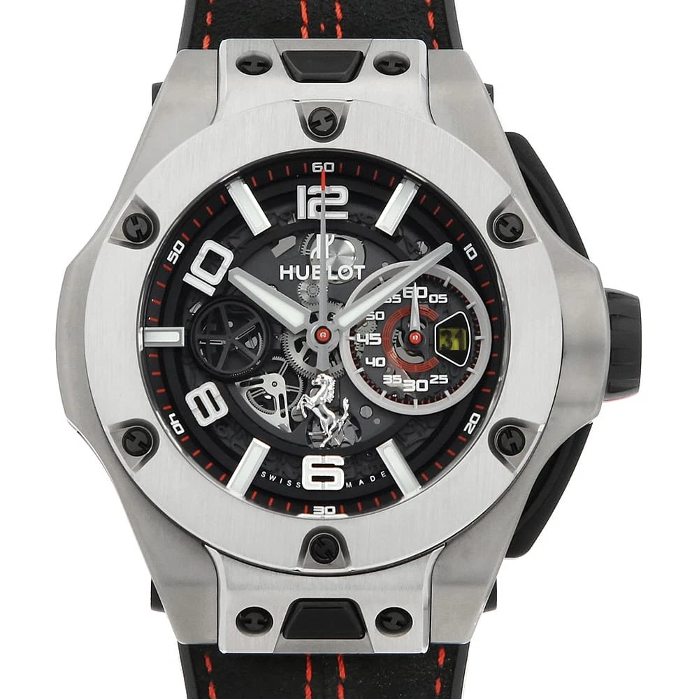 Hublot — HUBLOT Big Bang Unico Ferrari Titanium Limited to 1000 pieces worldwide 402....