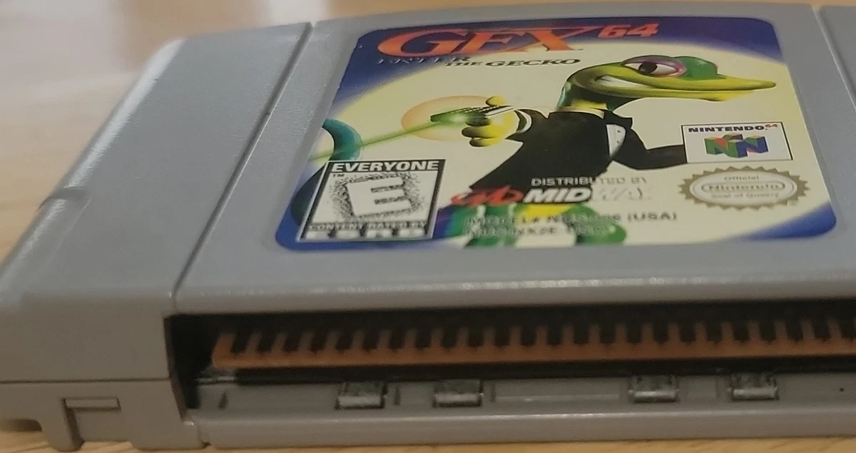 任天堂64 GEX 64: Enter the Gecko 1998 电子游戏| eBay