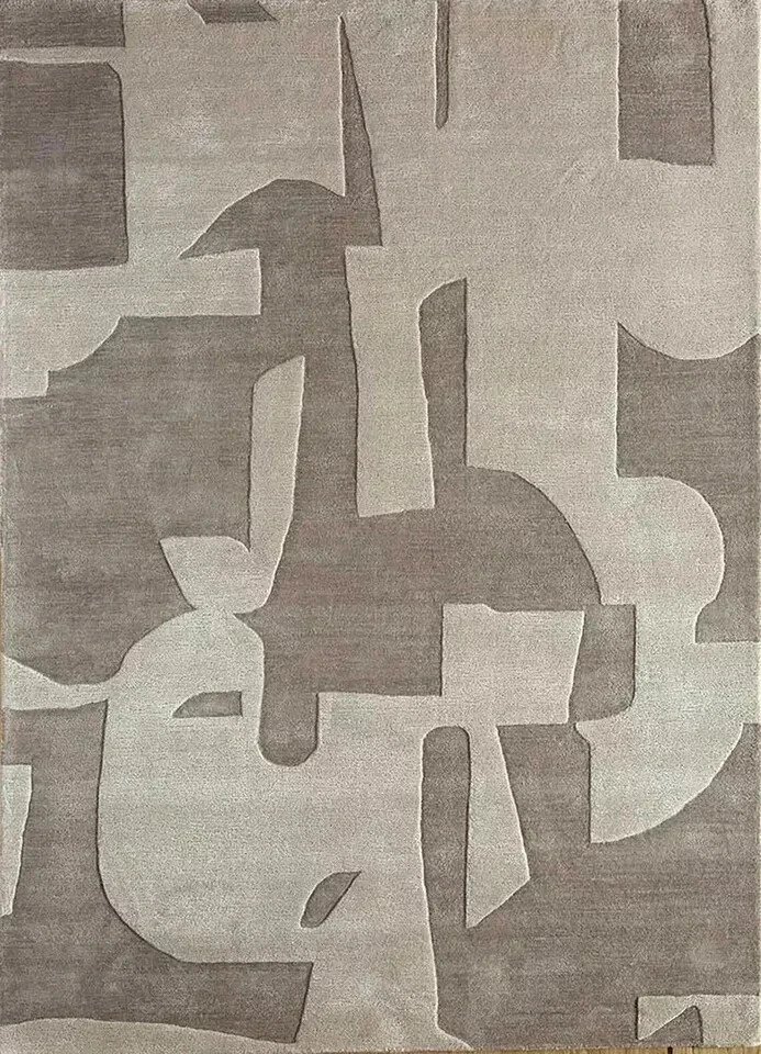 New Handmade Wool & Viscose Hand Tufted Modern Design Carpet For Bedroom Rug
Opens in a new window o