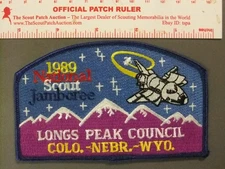 Boy Scout Longs Peak Council JSP 1989 National Jamboree 1947PP