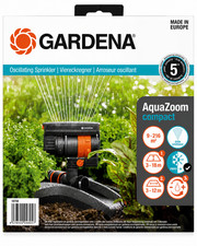 GARDENA AquaZoom compact 18708 Viereckregner Rasensprenger 9-216m² Original