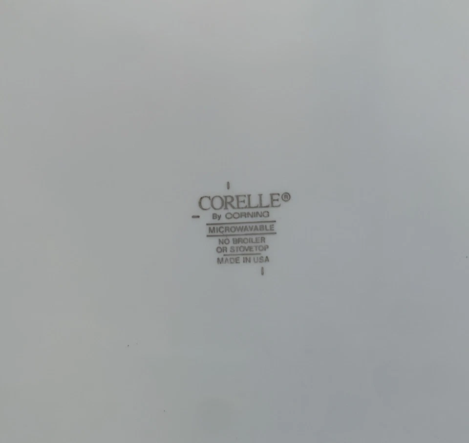 PLATO PARA SERVIR CORNING CORELLE AZUL FLORAL 12 1/4" Foto 4 de 4