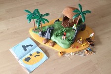 Figurine Playmobil 3799 Pirate Naufragé Île Barbe Blanche - Occasion