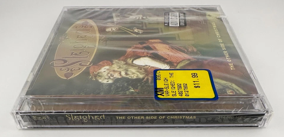 Sleighed: The Other Side of Christmas by Various [RARE NEW CD + PA Sticker 2000] - Image 4 of 4