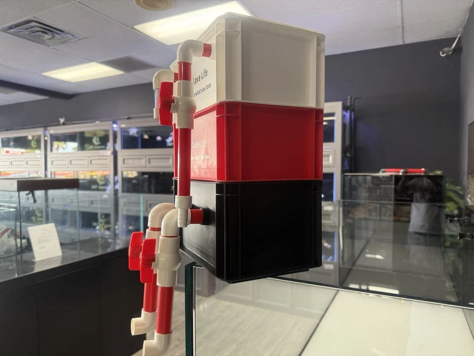 3-Layer Fish Tank Filter Box Advanced Water Circulation System - Image 2 of 3