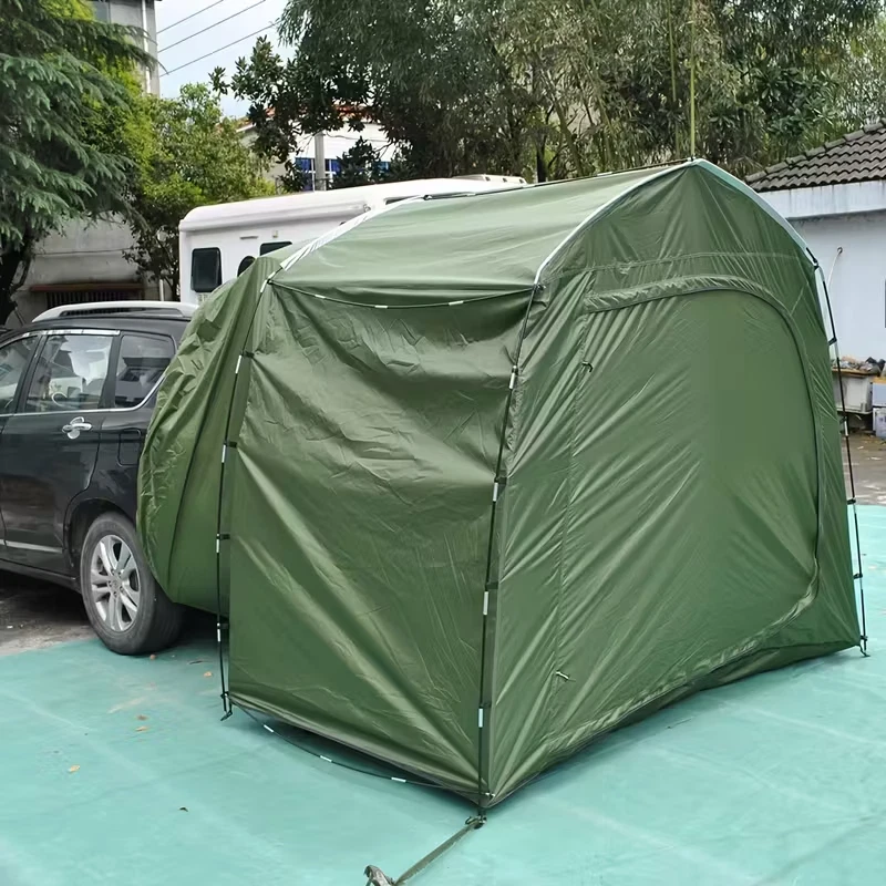 Outdoor Portable Waterproof Car Tent Rear Trunk Sunshade Camping Tent