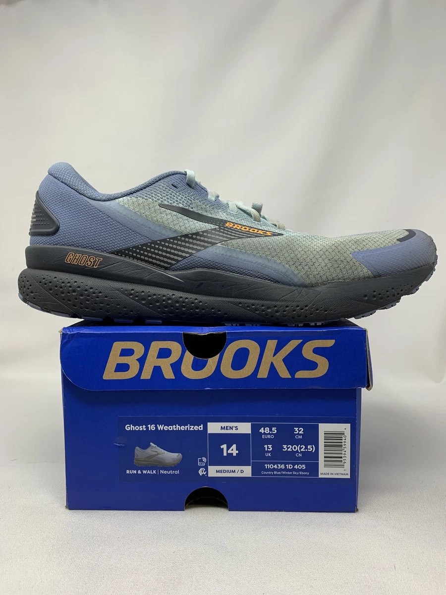  Ghosted ブラック/ブルー Brooks Ghost 13 Black Blue for sale | eBay