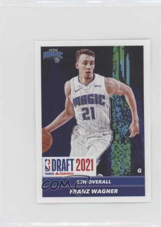 2021 Sticker & Card Collection European Version Franz Wagner #92 Rookie RC 0a16