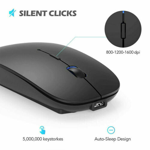 Dual Mode Wireless Bluetooth Mouse for PC, Laptop, Android, Windows Mac - Picture 3 of 9