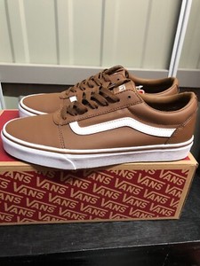 vans marroni pelle