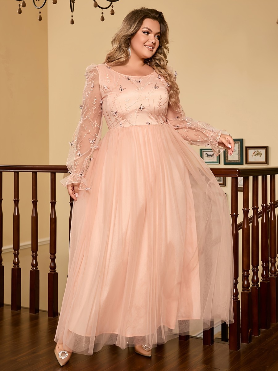 green emerald velvet dress Long Sleeve Formal Plus Size Dress Long Sleeve Formal Plus Size Mac Duggal  68431