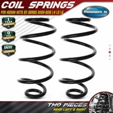 2x Coil Springs Rear Suspension for Nissan Note E11 2006-2012 1.4 1.5 1.6 RH6585