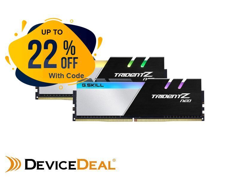 G.Skill Trident Z Neo RGB 32GB (2x 16GB) CL18 DDR4 3600MHz