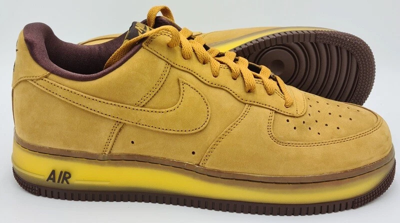 Nike Air 1 Suede Trainers DC7504-700 Wheat/Dark UK9.5/US10.5/ EU44.5 | eBay