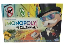 Monopoly For Millennials Board Game By Hasbro Games New Open Box