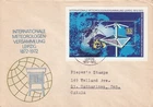 GERMANY DDR 1972 FIRST DAY COVER, ANEMOMETER AND METEOROLOGICAL CHART