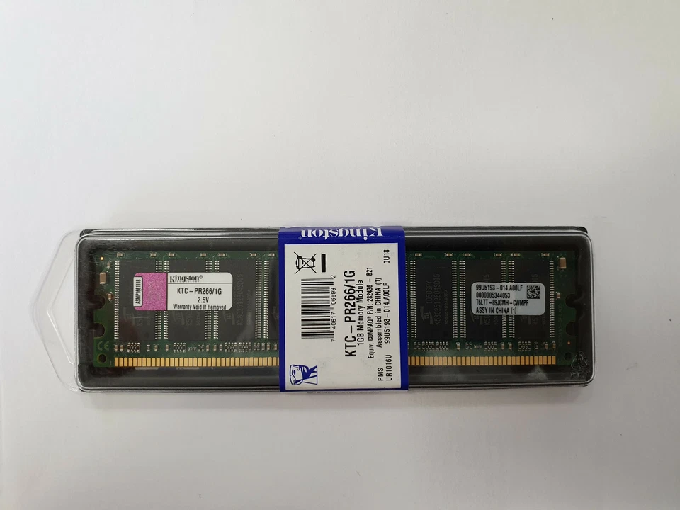 Kingston Ktc-pr266/1g 1 GB DDR SDRAM Memory Module - Image 2 of 2