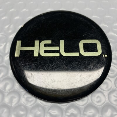HELO MBHE851B Emblem Sticker Decal Wheel Center Rim Hub Lug Cover 69mm OD BLACK