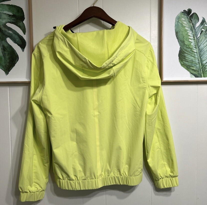 Alphalete Infinity Tech Jacket Size S Citrus - image 2