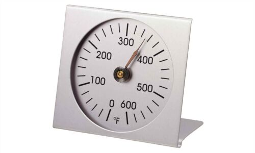 Hokco Analog Oven Thermometer Instant Read - Aluminum - 2.4 inch Diameter Scale - 第 1/2 張圖片